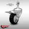 Service Caster 3 Inch SS Black Polyurethane 12mm Threaded Stem Caster with Total Lock Brake SCC-SSTSTTL20S314-PPUB-BLK-M1215 - alternate 3